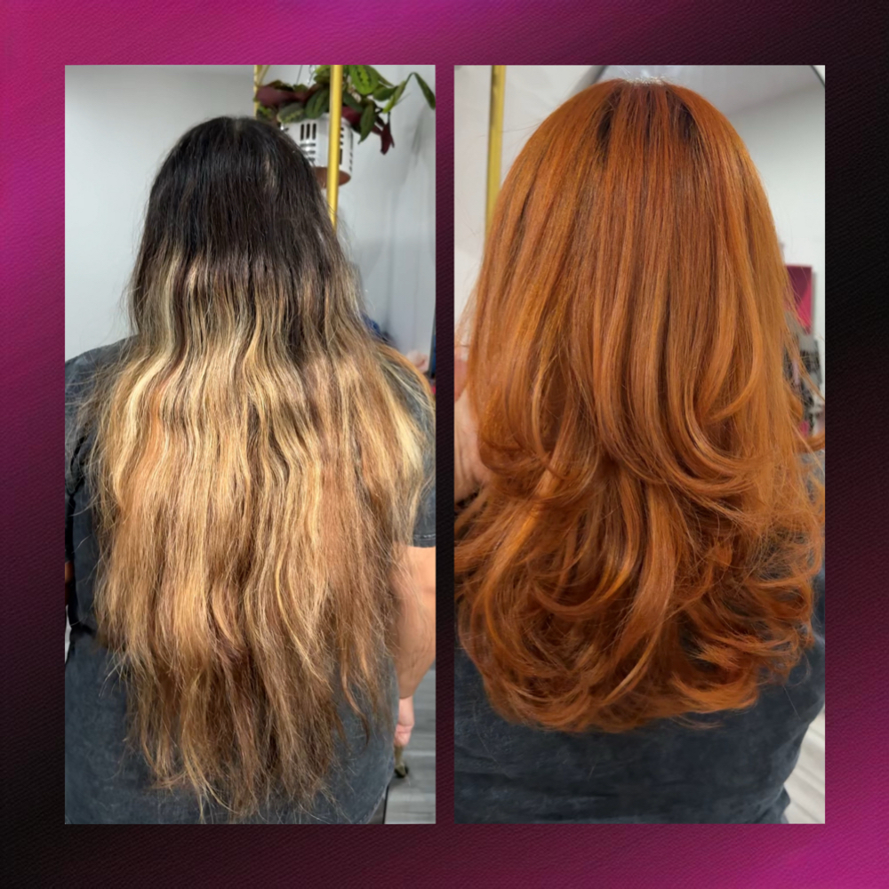 Color/Transformation Service at Citlalli's Beauty Cabina in Mount Holly, NC