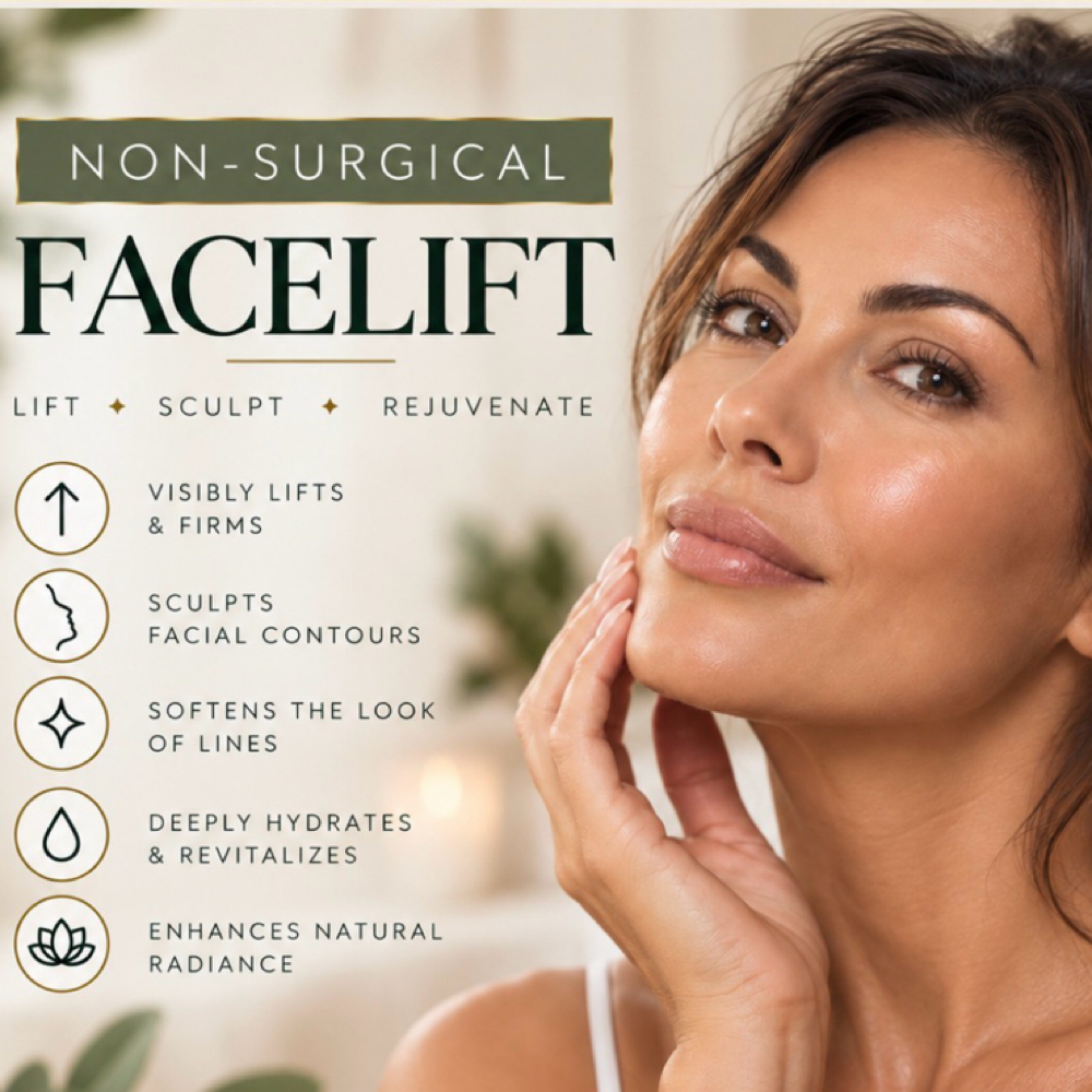 Non-Surgical Facelift Facial at Kallima Spa in Dover, DE