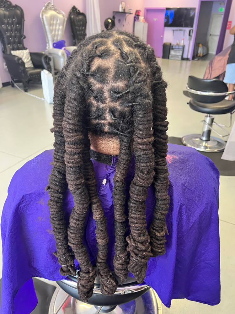 Traditional Locs (Long) at LBZ Hair Company in Pelham, AL