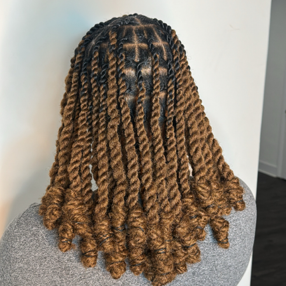 Invisble Locs at A.LaRai Beauty in ansonia, CT