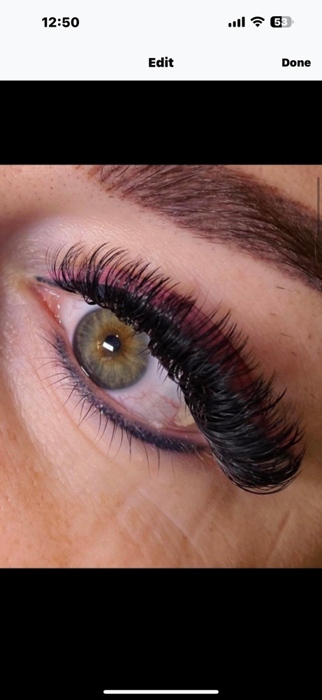 Full Set Of Gel Lashes