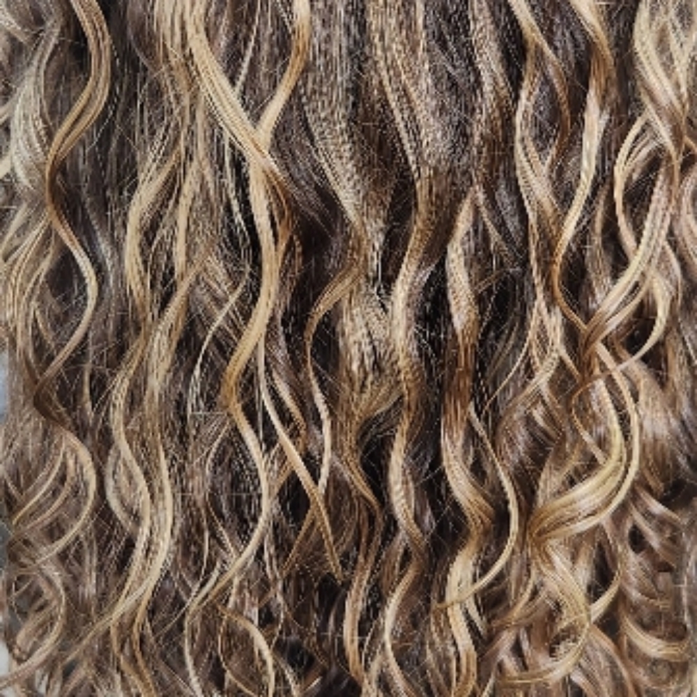 Curly Cut With Custom Color at Scissors & Sage in Kansas City, MO
