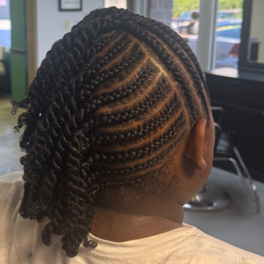 Natural Twist Style at B Diva Braids and Locs in Statesville, NC