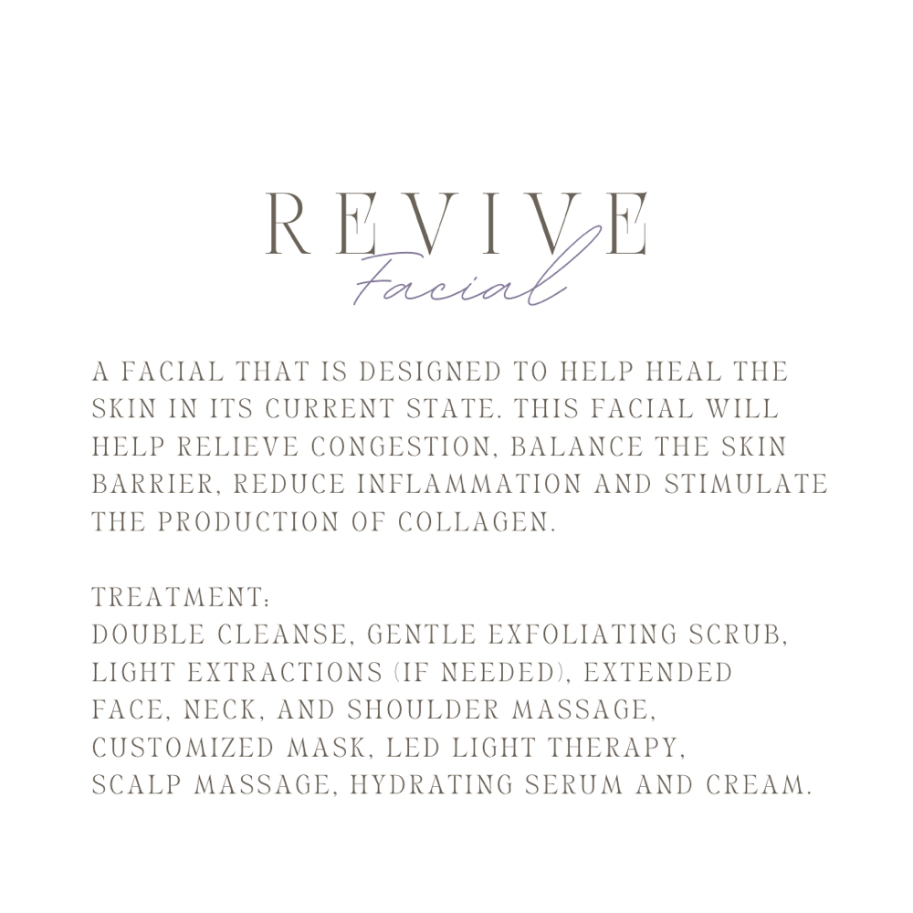 Revive Facial + Gua Sha