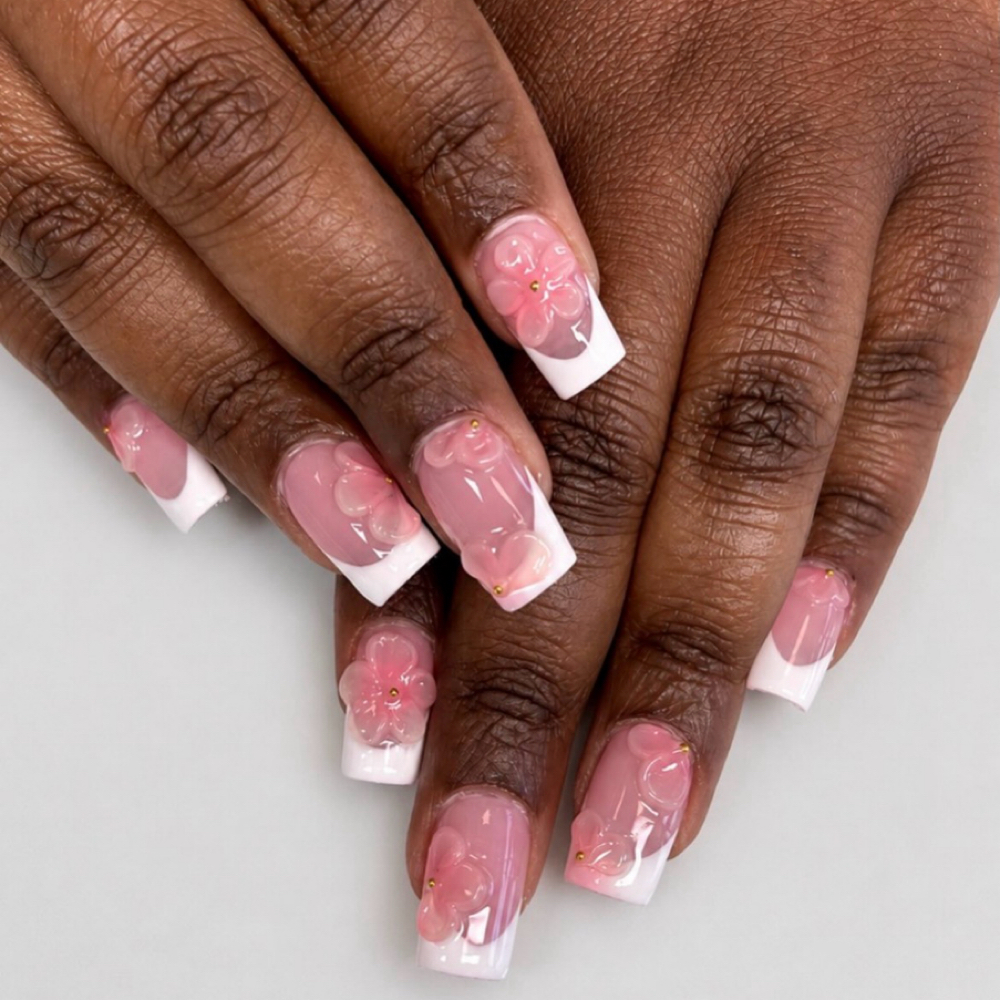 3D Art Design 1-2 Fingers at EnhancedTips in Mooresville, NC