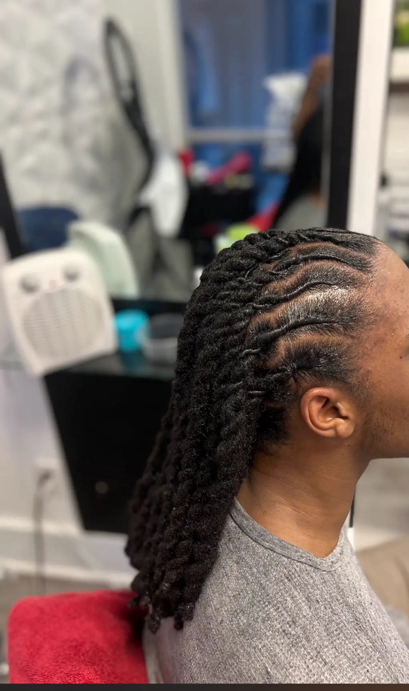 Locs Retwist And Style