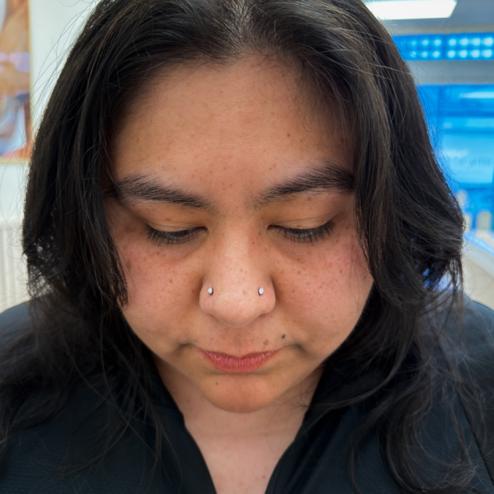 Nostril Piercing at Wicked Pokes in Whittier, CA
