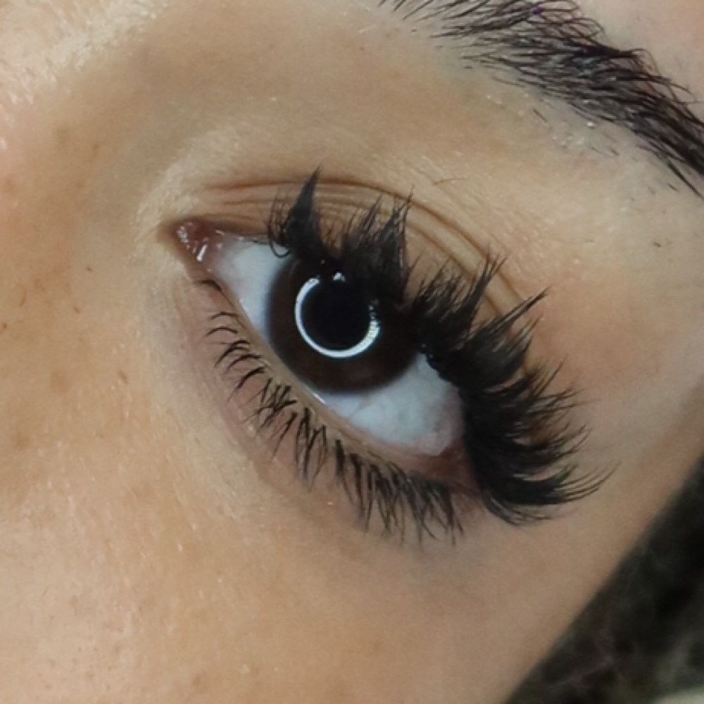 Anime set at Hunnylashx in Oakdale, MN