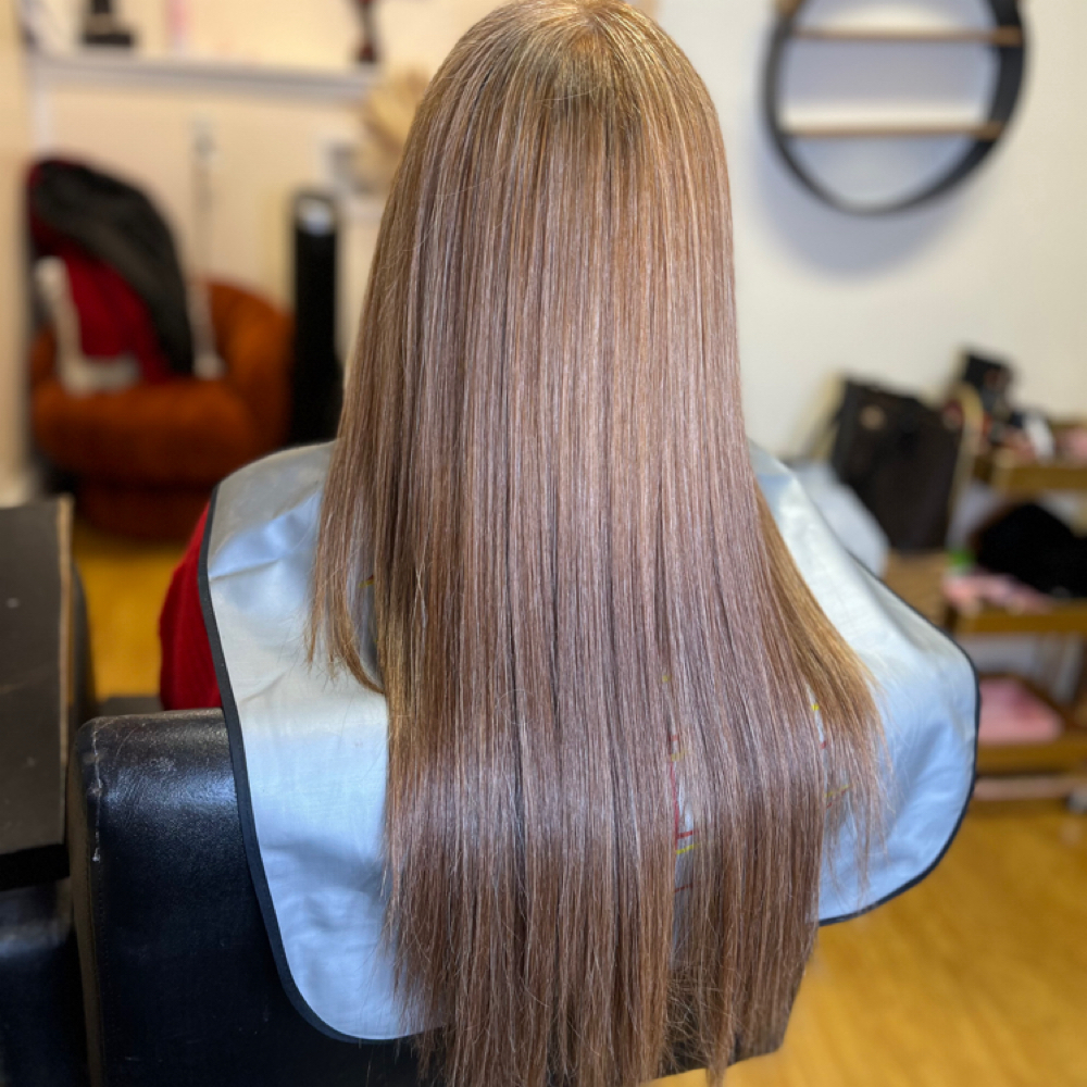 Silk Press And Trim at Theresa powell in Dayton, OH