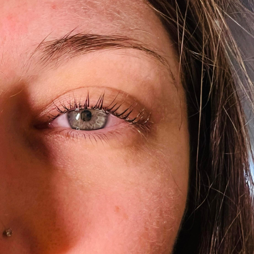 Lash lift and tint at Lash and Glow Beauty Bar in Foley, AL