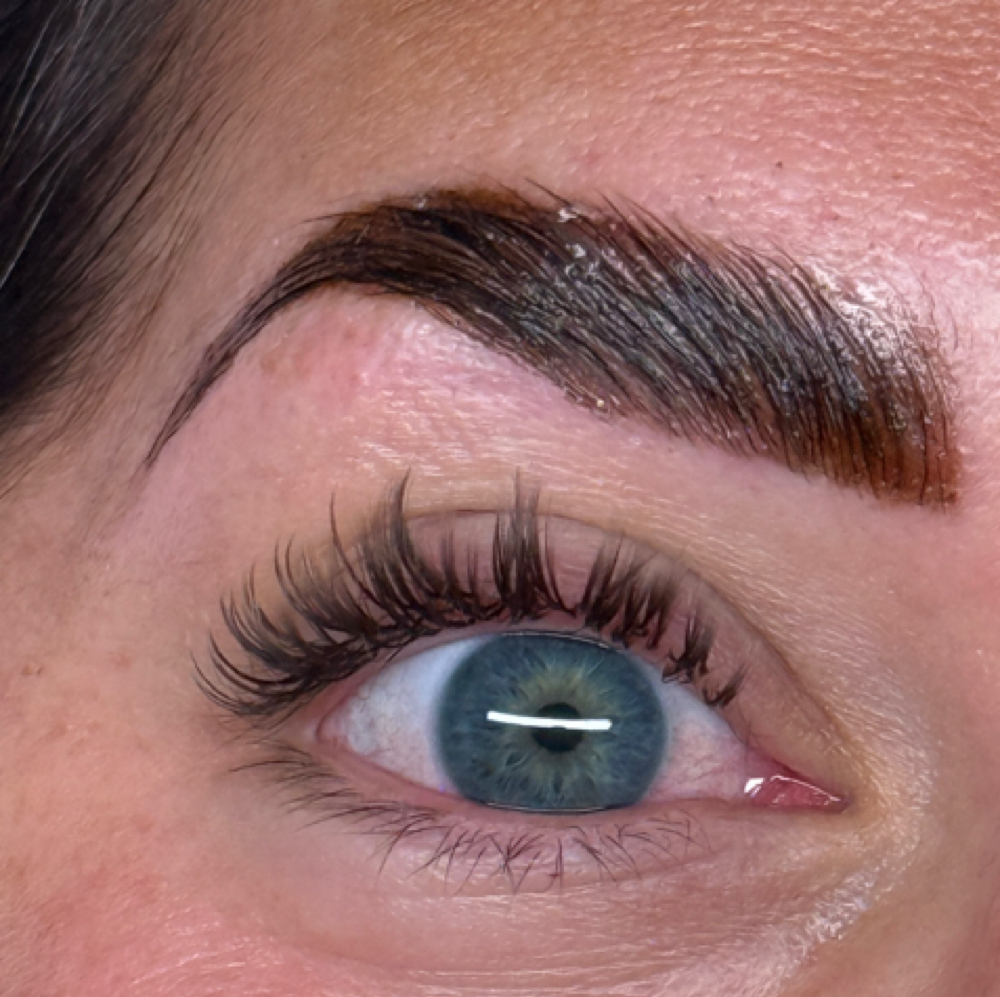 Eyebrow hair tint at The Vanity Aesthetics in Spring Branch, TX