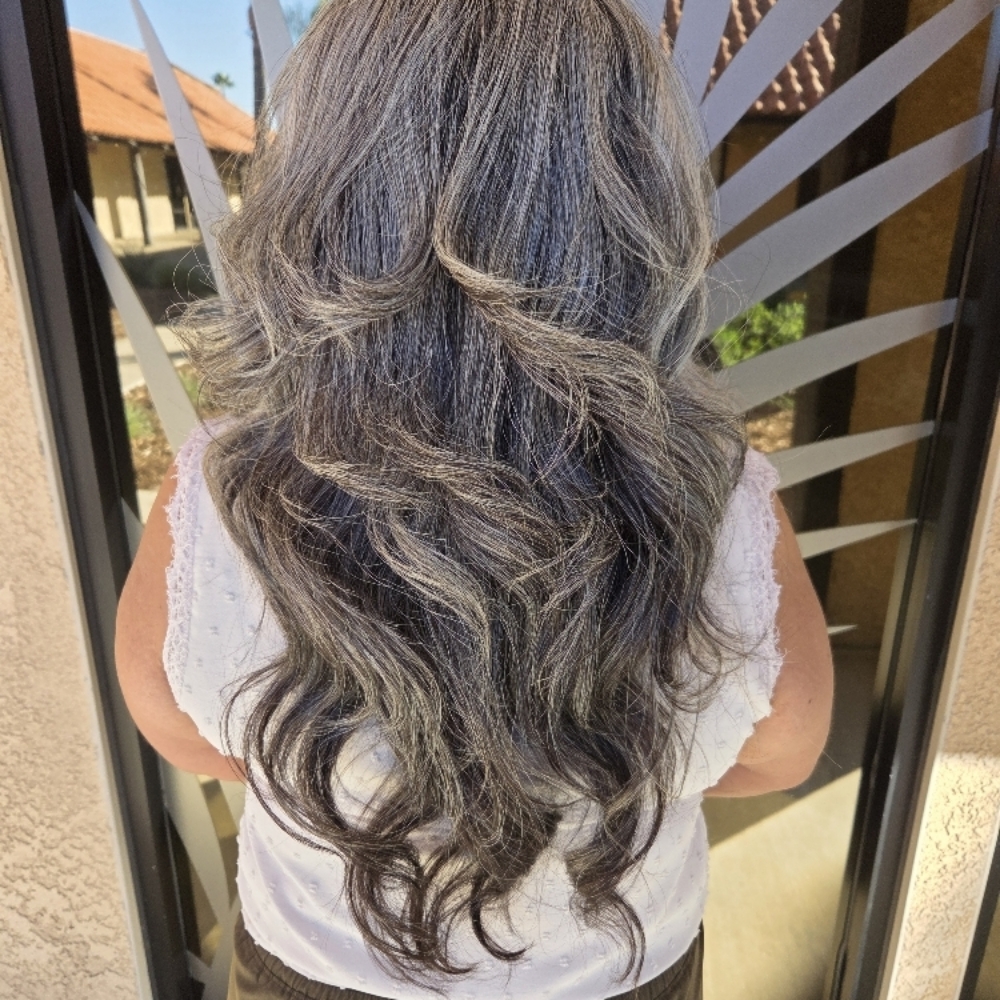 Haircut at Elevated Hair Lounge in Canyon Lake, CA