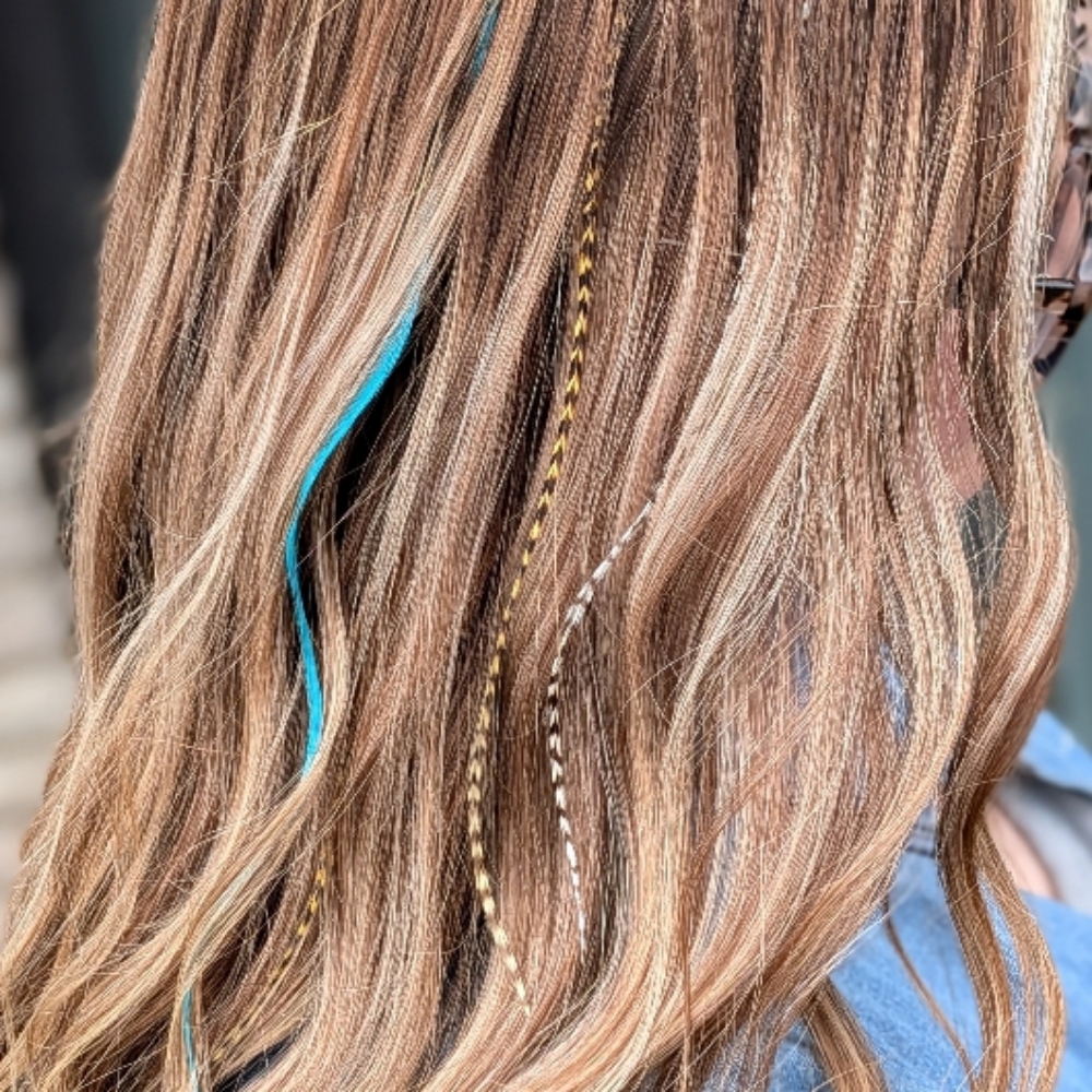 Feather Or Tinsel at Haley Morgan Hair in Tullahoma, TN