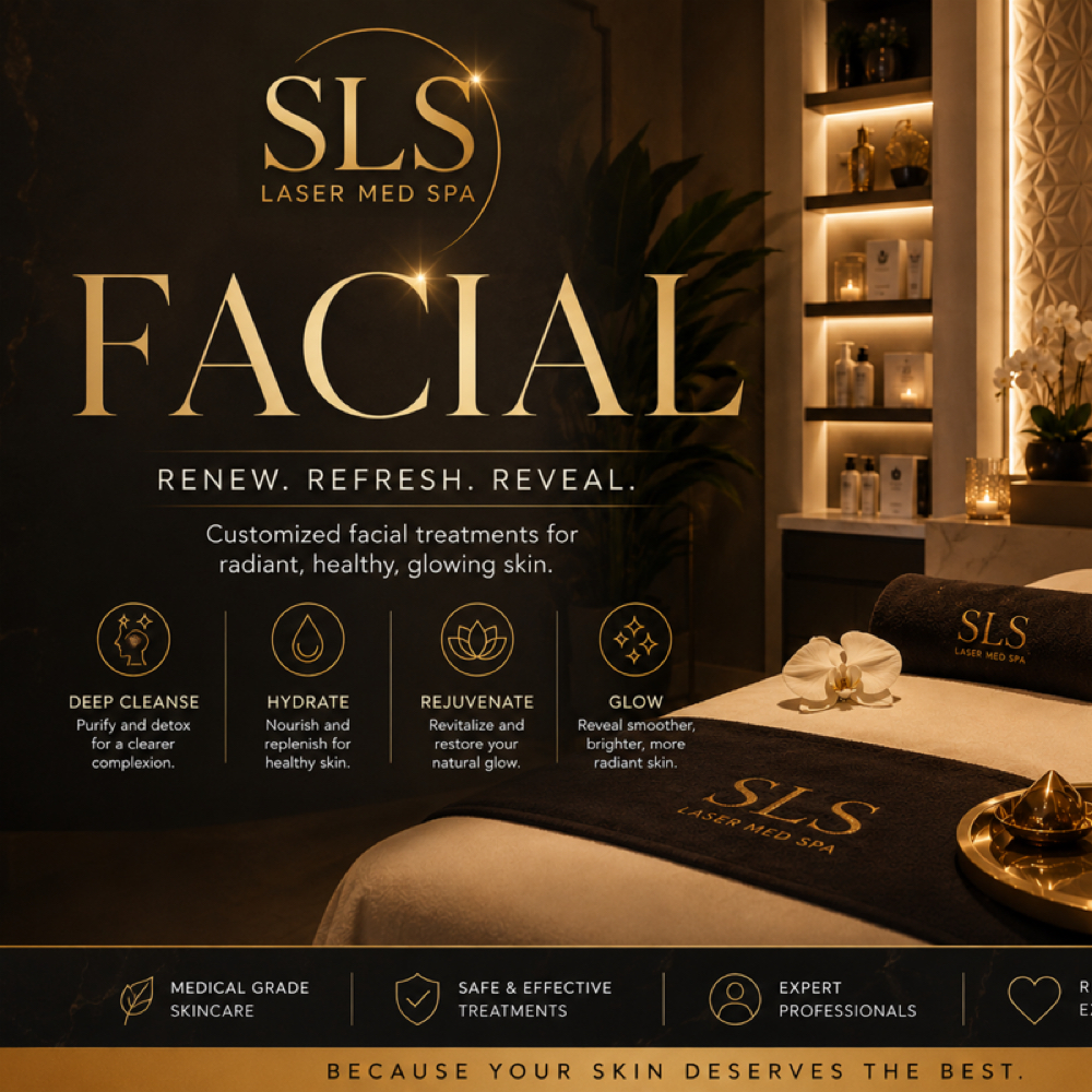 Dermaplane Facial at SLS Laser Medspa in Ontario, CA