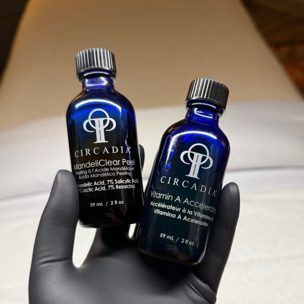 Mandelic Pigment Peel + Vit A Boost at TAYLUXE ESTHETICS in Charlotte, NC