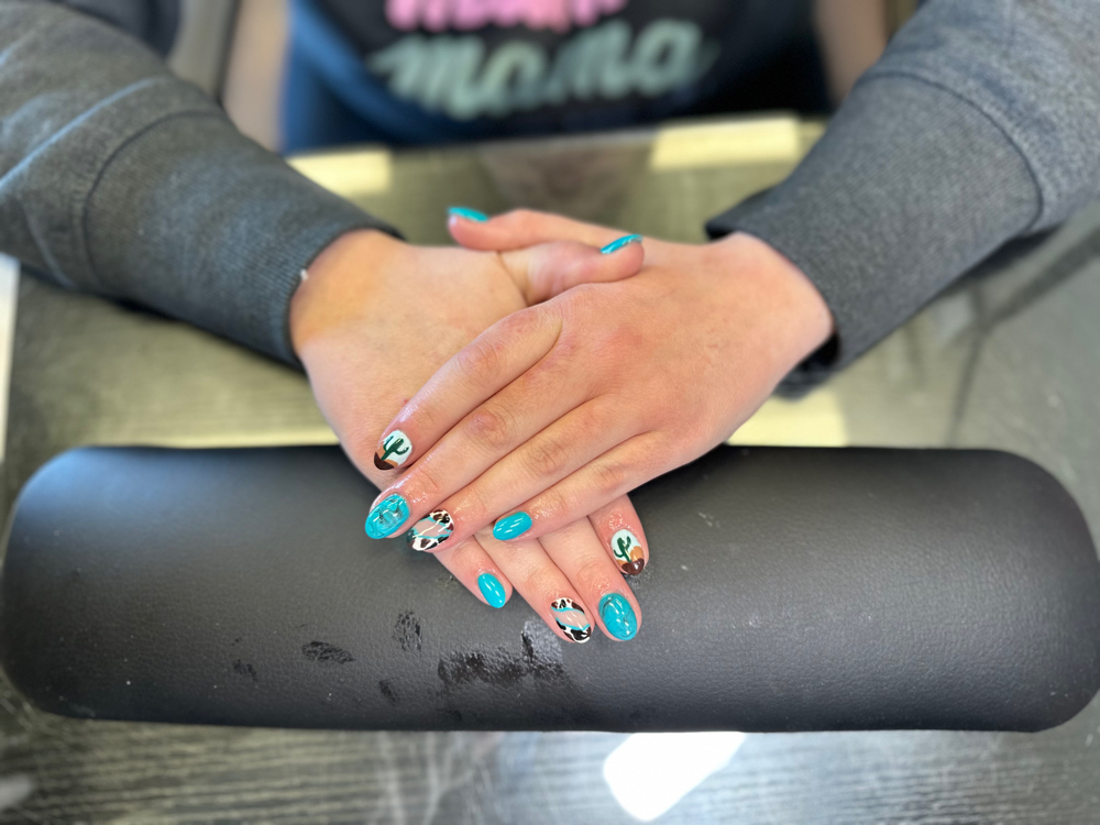 Tier 3 Nail Art at The Mani Lounge in Poplar Bluff, MO