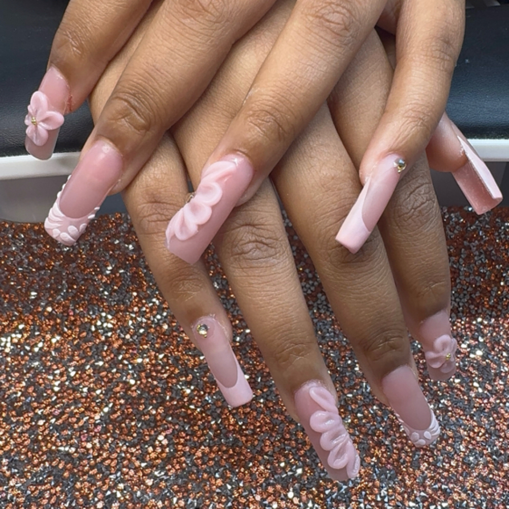 POLYGEL FULLSET LONG at Koted by Kish Nail Studio in Forney, TX