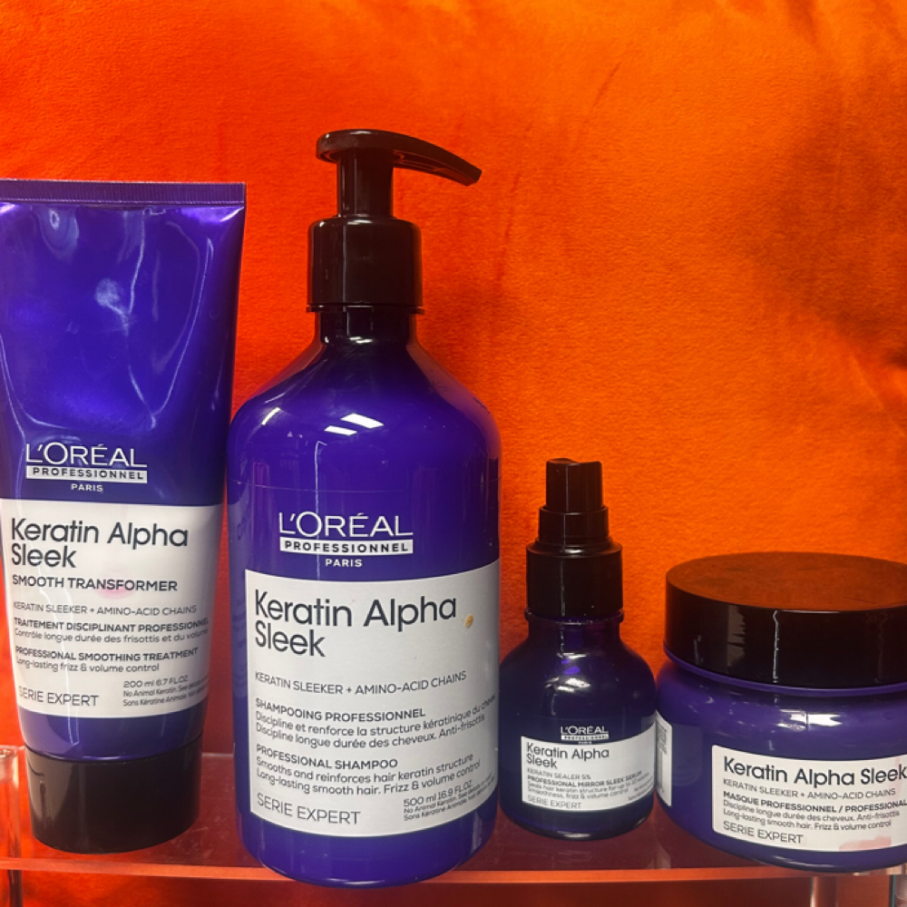 KERATIN ALPHA-SLEEK at Angelique ☆ in Lyndhurst, NJ