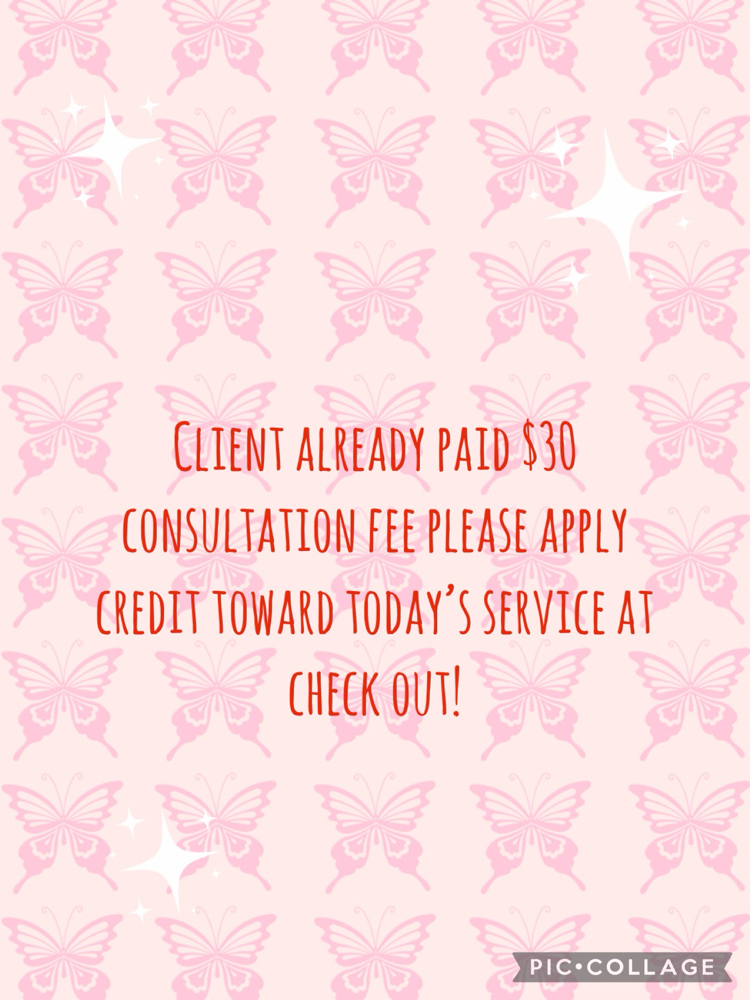 Consultation Fee Credit Reminder