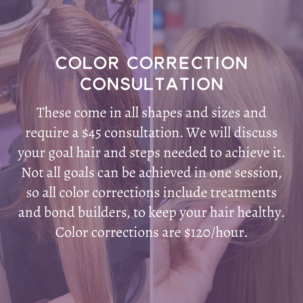 Color Correction Consultation