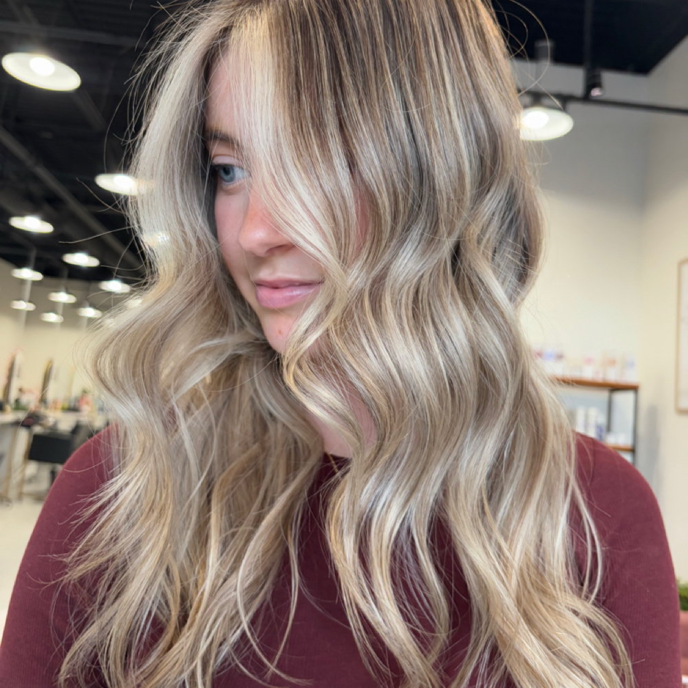 Root Retouch + Full Foil + Cut at Hair by Adrianna G in Cohoes, NY