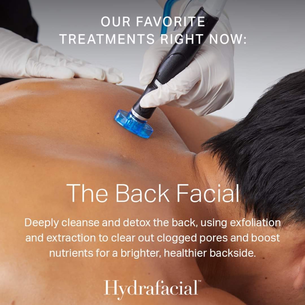 Back HydraFacial