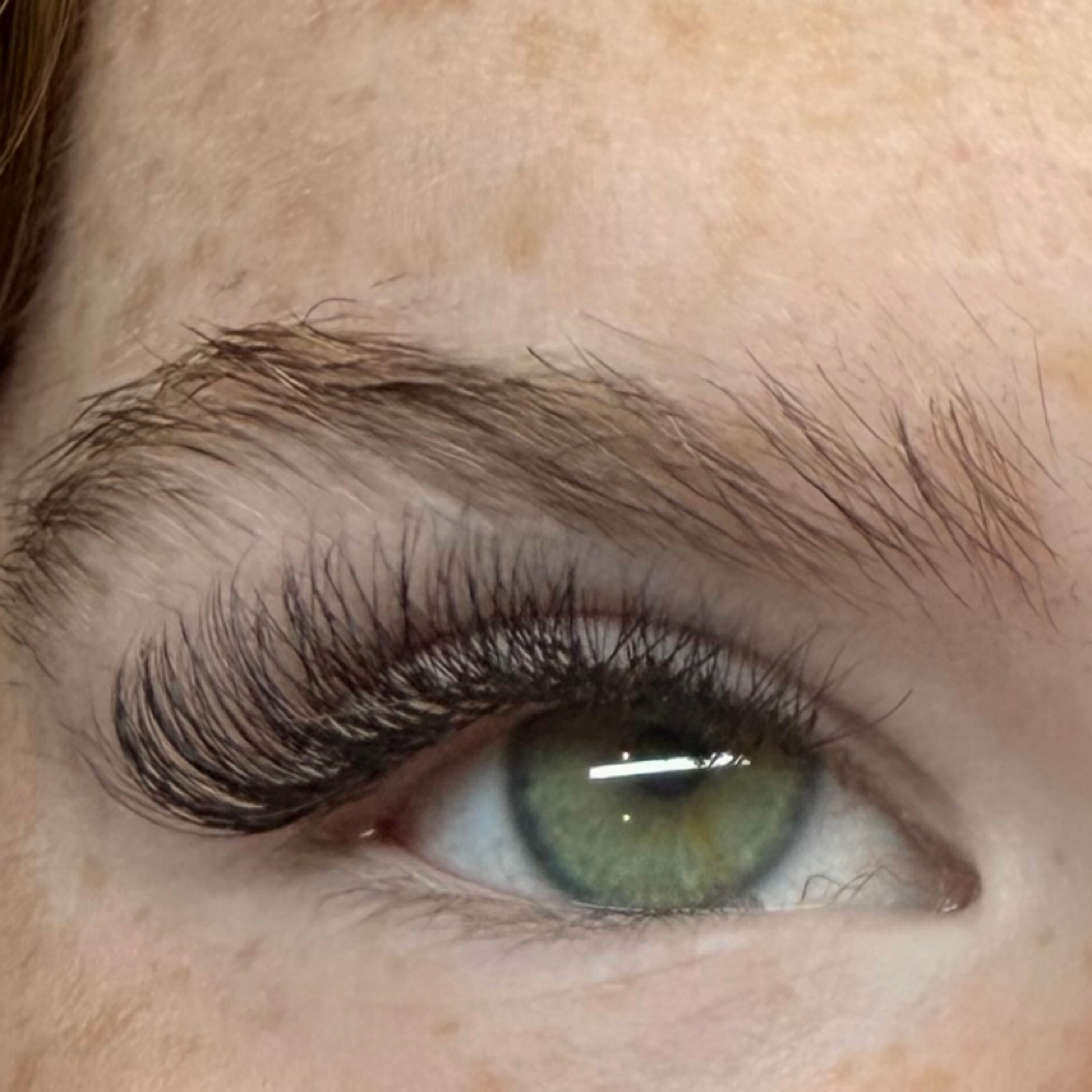 Hybrid Lash Full Set at Salt & Silk Lash Studio in Southport, NC