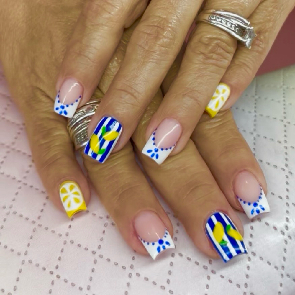 Builder Gel Mani at Mila Nails Studio by Gaby Milagros in Hollister, MO