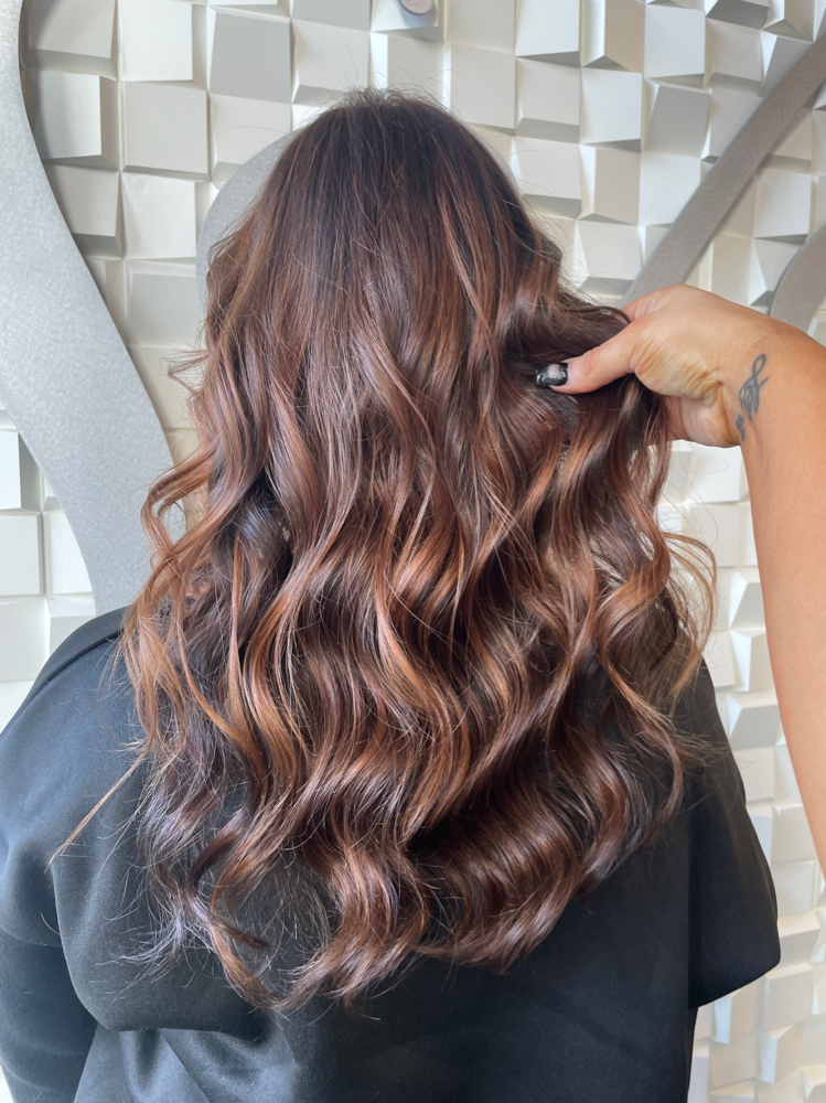 Color Root/Retouch + Haircut