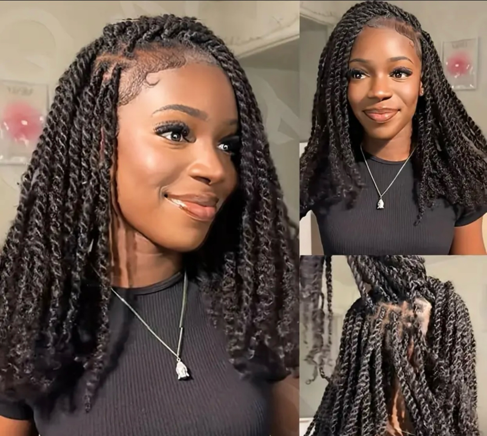 Human Hair Twists