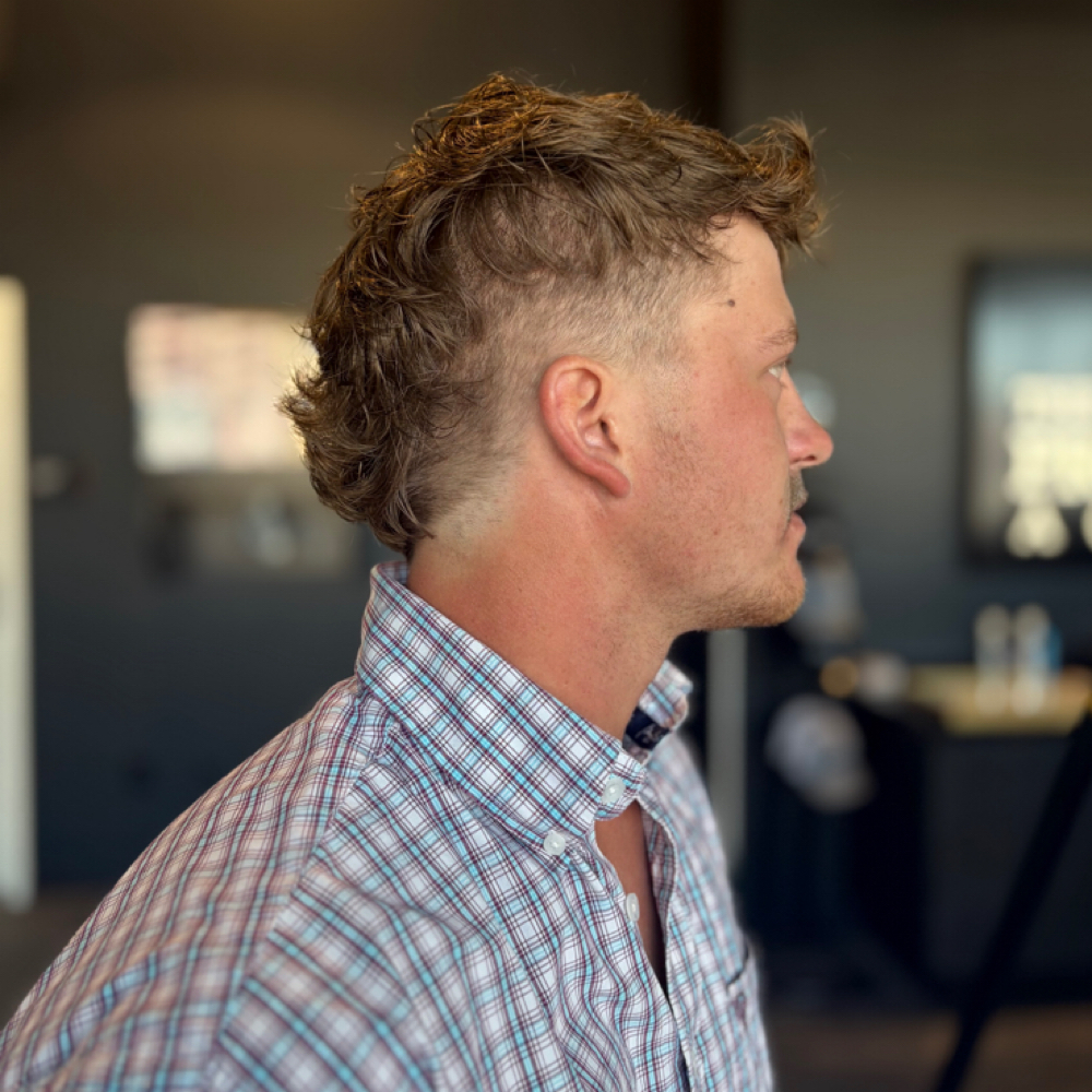 Men’s Cut at Bombshell Studio in Rapid City, SD