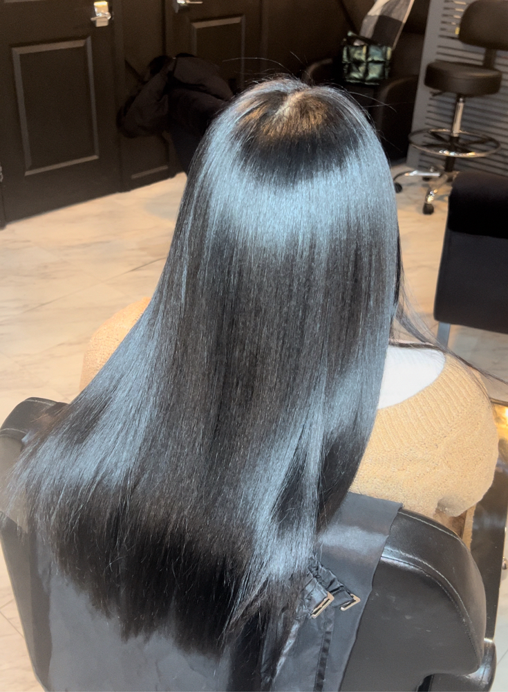 Shampoo & Style (Silk Press) at Accessory Hair Studio in Monroeville, PA