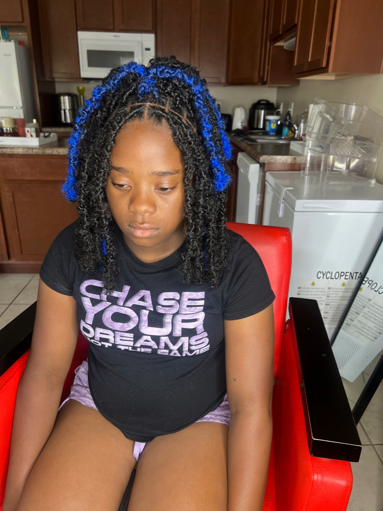 Kids Butterfly Locs (10&under)