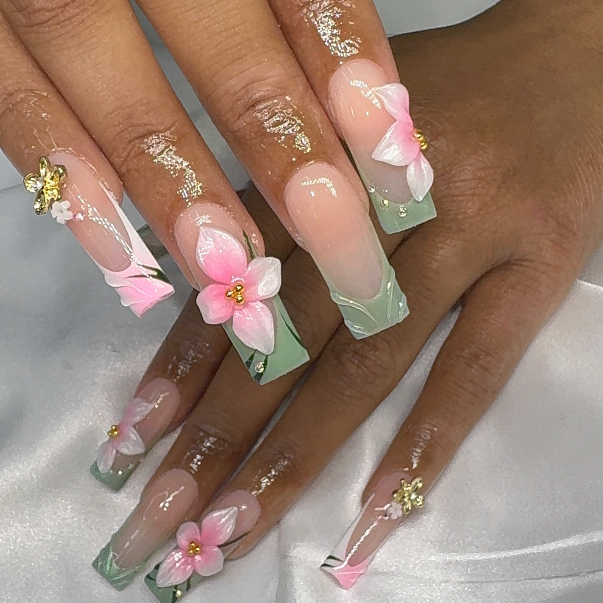 Long Acrylic Full Sets at The Suite Spot in Middle River, MD