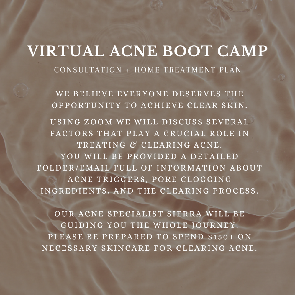 Virtual Acne Boot Camp