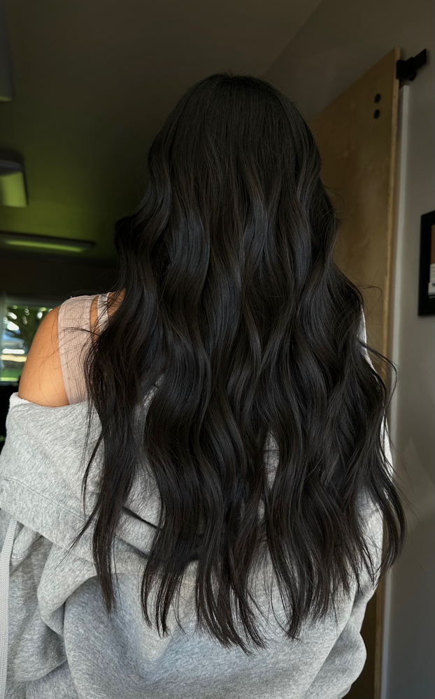 Base touch up + haircut