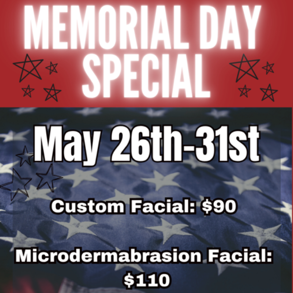 Memorial Day Microdermabrasion at Dreamworld Beauty in Roseville, CA