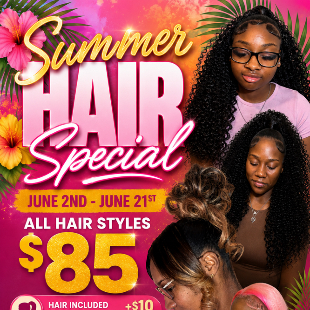 ALL STYLES $85 JUNE 2ND - JUNE 21ST at Divine Stylez in Augusta, GA