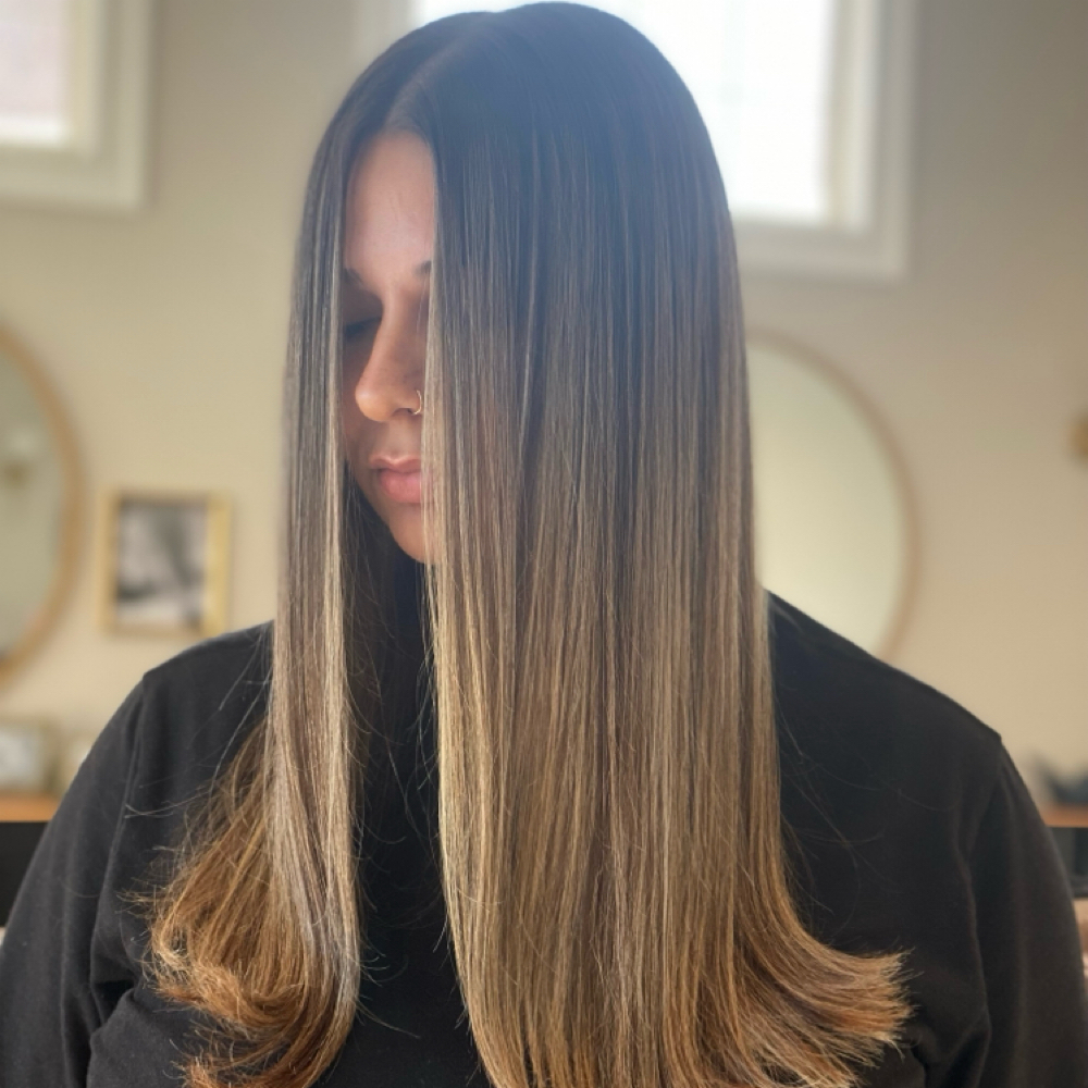 Full Foil-Balyage/Blowdry at Le posh salon in Merrimac, MA