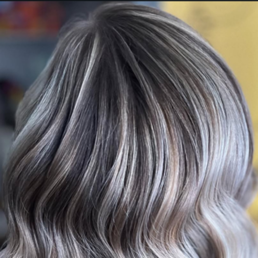 Root Color & Semi-Partial Highlight at Hair by Hannah Fullerton in Marietta, OH