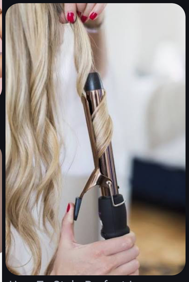 Flat Iron / Pin Curls {add-on)