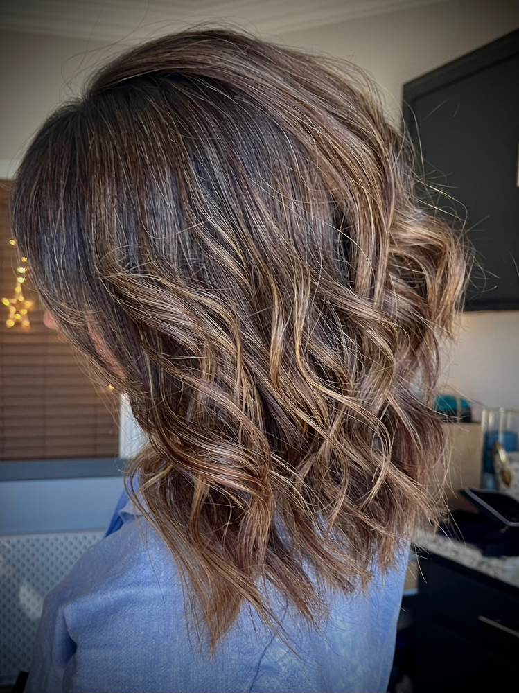 Root Retouch/touch up at Arina Stylist in Roseville, CA