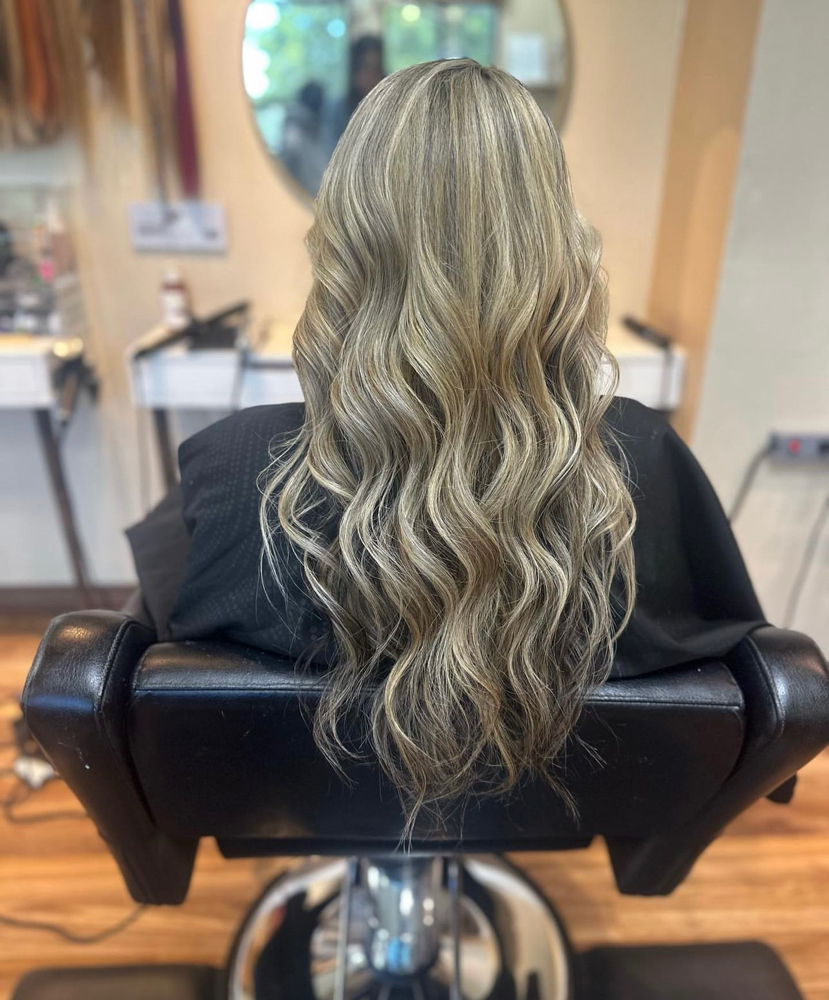 Touchup Full Highlights + Toner