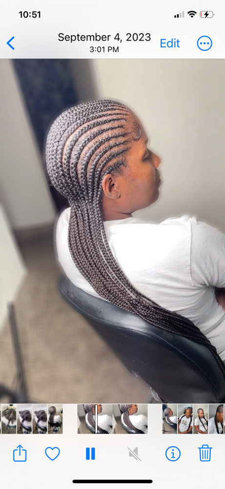 Straight Backs at Bre The Braider in Hazelwood, MO