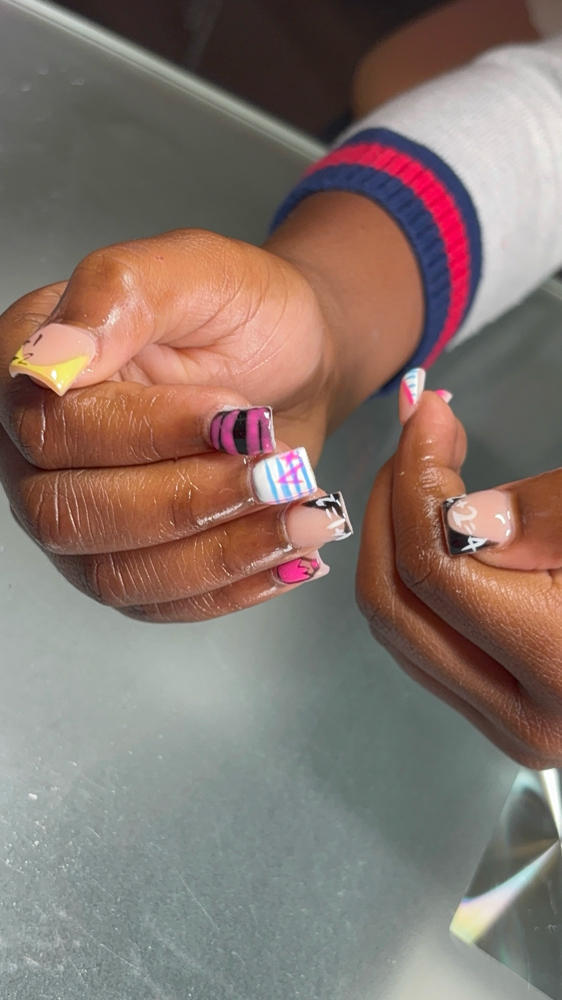 Kids Full Set at nailsbymal3iah in Americus, GA