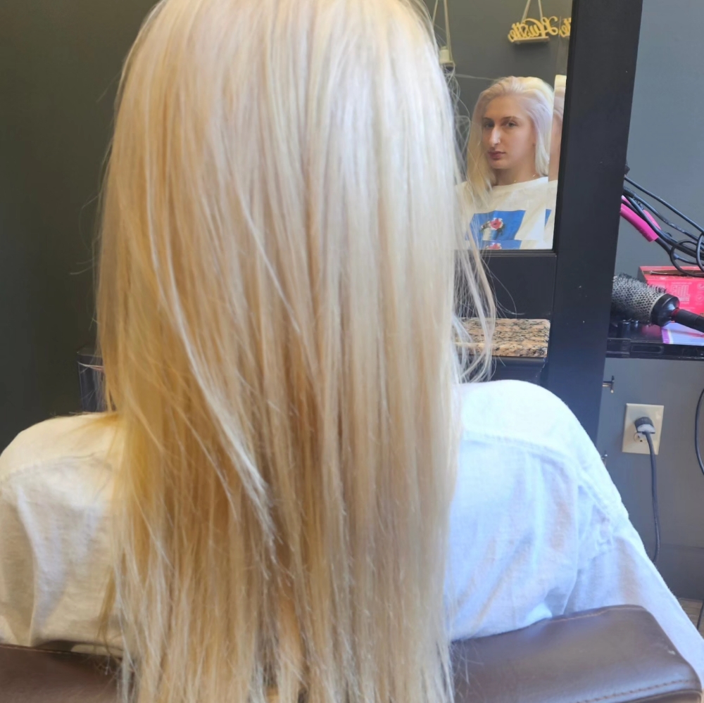 Blonding Double Processing