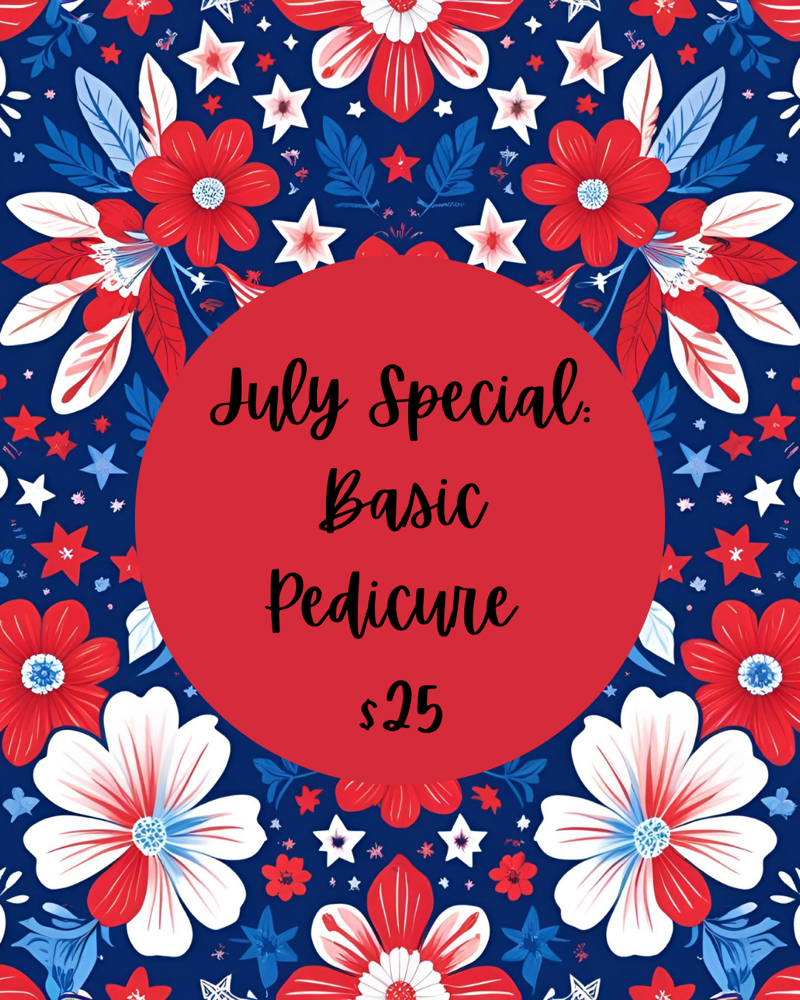 July Special-Basic Pedicure