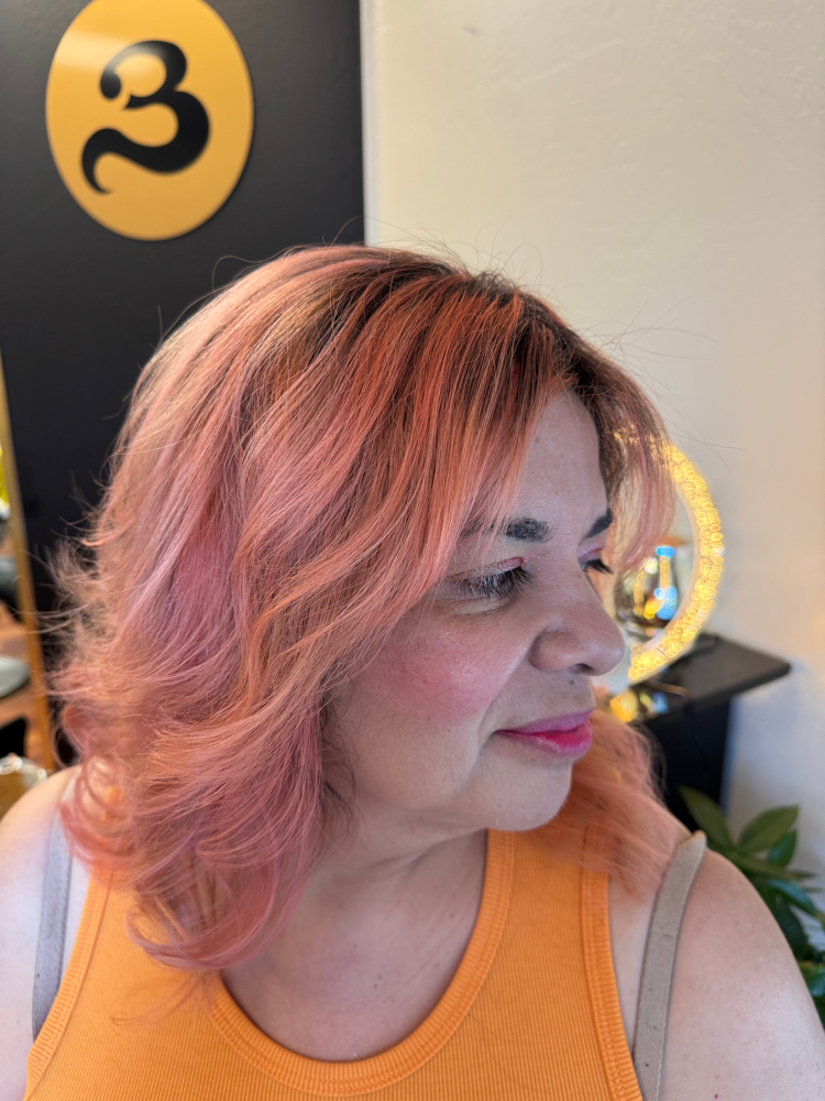 Blow Dry Style Medium Length