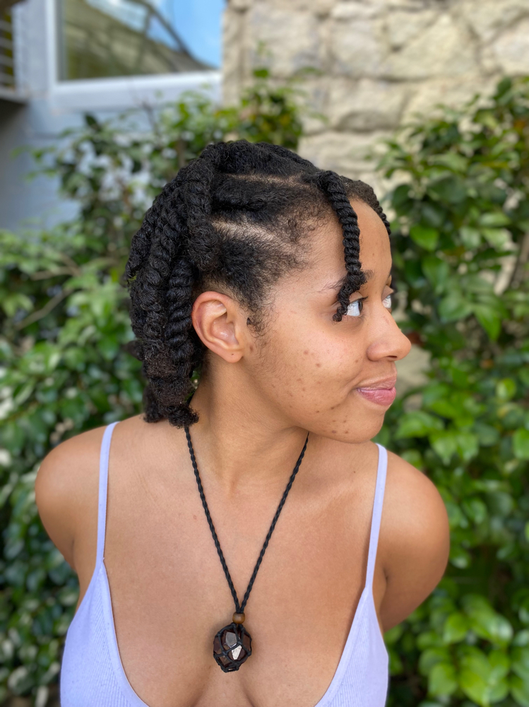 Two Strand Twists at Shade Studio in Decatur, GA