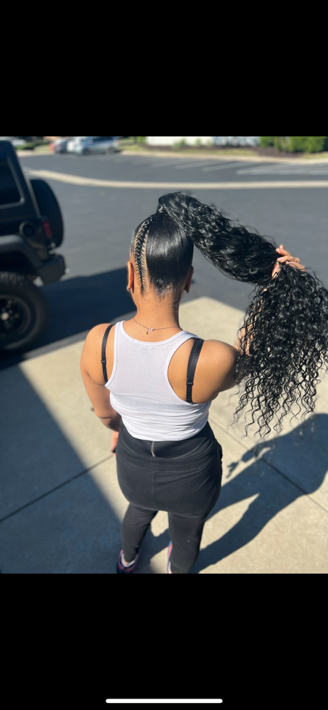 Creative Sleek Ponytail